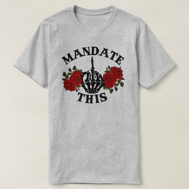 Camiseta Mandar esto | Anti Joe Biden (Diseño del anverso)