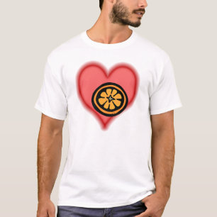 Camiseta mandarina
