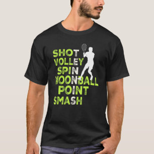Camiseta Mandatos De Tenis Para Los Campeones De Tenis