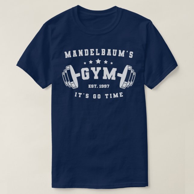 Camiseta Mandelbaums GYM Es tiempo de ir (Diseño del anverso)