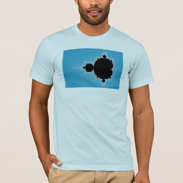 Camiseta Mandelbrot fijó 05 - fractal (Anverso)