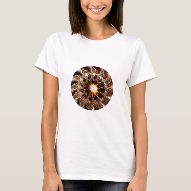 Camiseta Mandelbrot Fractal (Anverso)