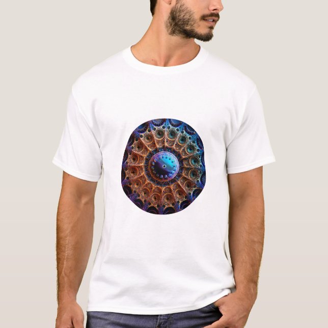 Camiseta Mandelbrot Fractal (Anverso)