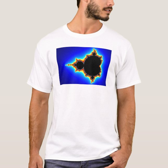 Camiseta Mandelbrot original fijó 03 - fractal (Anverso)