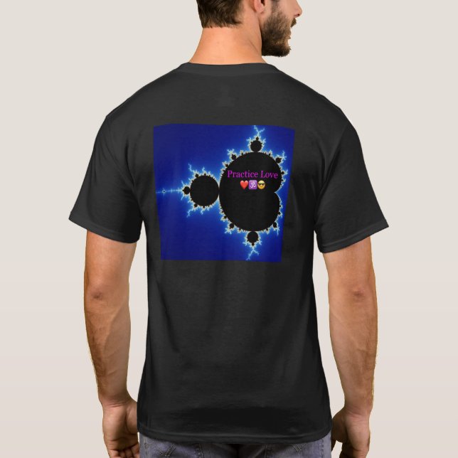 Camiseta Mandelbrot PracticeLove Tee (Reverso)