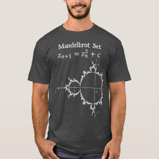 Camiseta Mandelbrot Set Fractal Chaos Teoría Matemática Fís