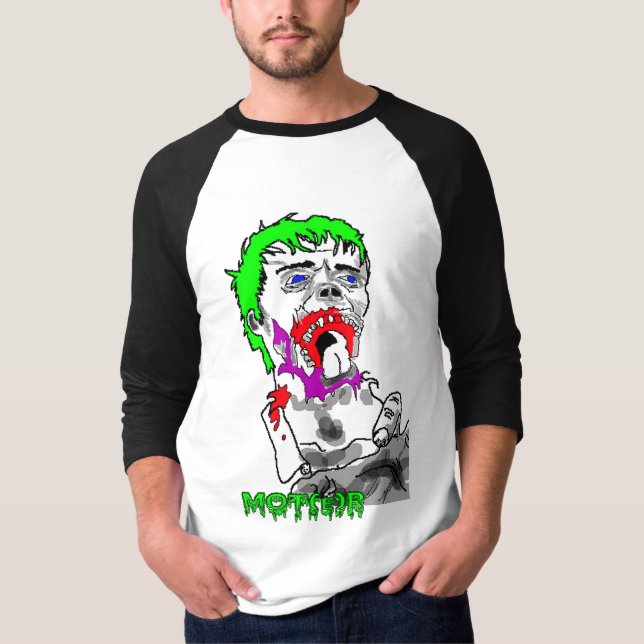 Camiseta Mandíbula del zombi (Anverso)