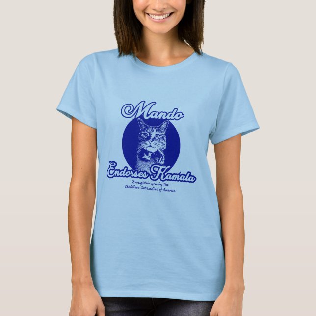 Camiseta Mando apoya a Kamala (Anverso)