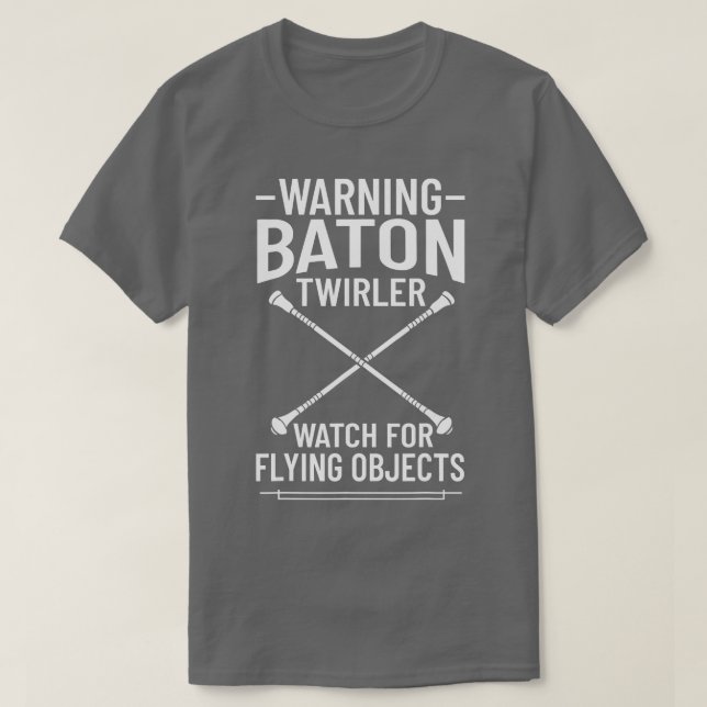 Camiseta Mando de baton mallorette Dance wirler principiant (Diseño del anverso)
