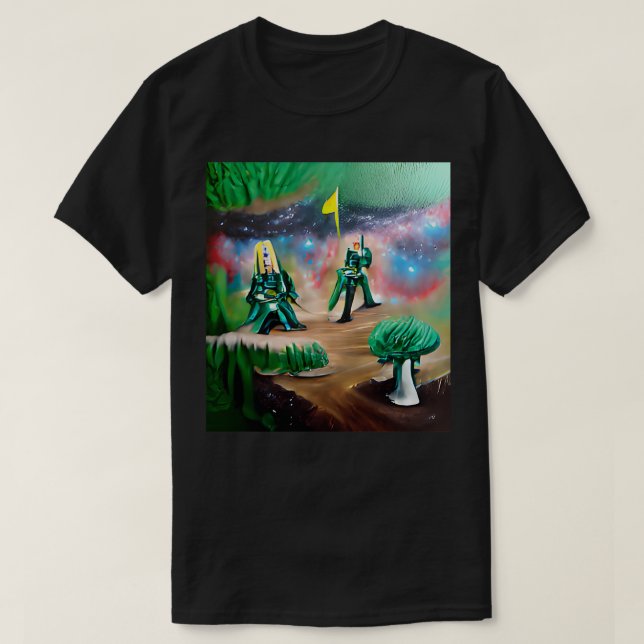 Camiseta Mando Galáctico Ashtar de Fantasía (Diseño del anverso)