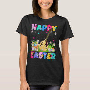 Camiseta Mandolin Happy Easter Funny Mandolin Easter Sunda