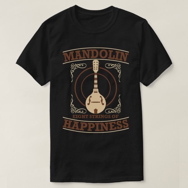 Camiseta Mandolin Lover Mandolin (Diseño del anverso)
