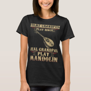 Camiseta Mandolin Lover Menta Algunas Juega Bingo Real Gran