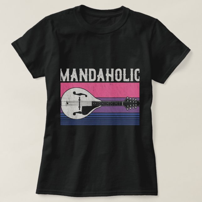 Camiseta Mandolin Lover Player Bluegrass Music Mandolin Ins (Diseño del anverso)