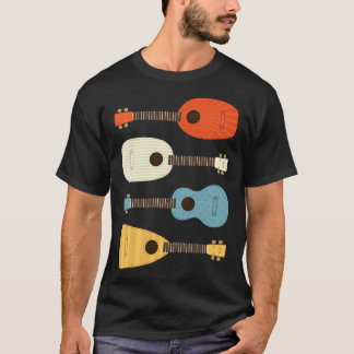 Camiseta Mandolin Lover Retro Estilo Vintage Música Country