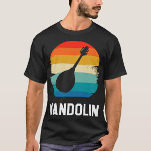 Camiseta Mandolin Lover Retro Vintage Classic Mandolin Play