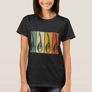 Camiseta Mandolin Lover Vintage Madolin retro mandolinist