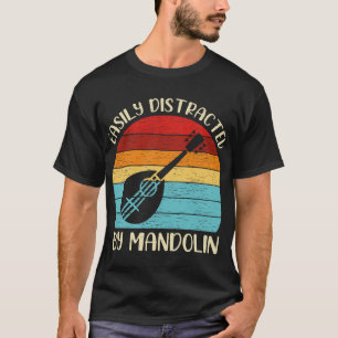 Camiseta Mandolin Lover Vintage Mandolin Music Lover Fácilm