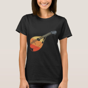 Camiseta Mandolin Lover Vintage Mandolin Player Lute Countr