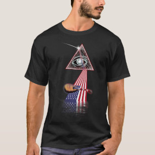 Camiseta Mandolin Lover Vintage Retro Prisma US Bandera Man