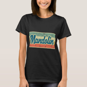 Camiseta Mandolin Lover Vintage Style Retro
