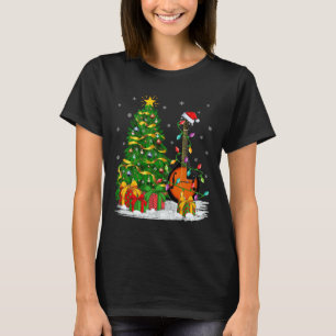 Camiseta Mandolin Music Lover coincide con Santa Hat Mandol