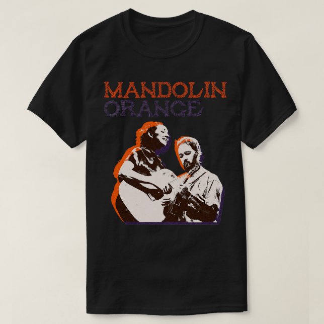 Camiseta Mandolin Naranja (Diseño del anverso)