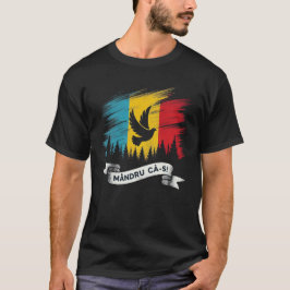 Camiseta Mandru ca-s roman