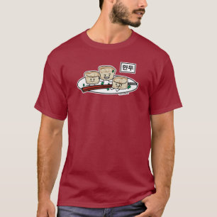 Camiseta Mandu Korean dumpling dim sum breakfast hangul