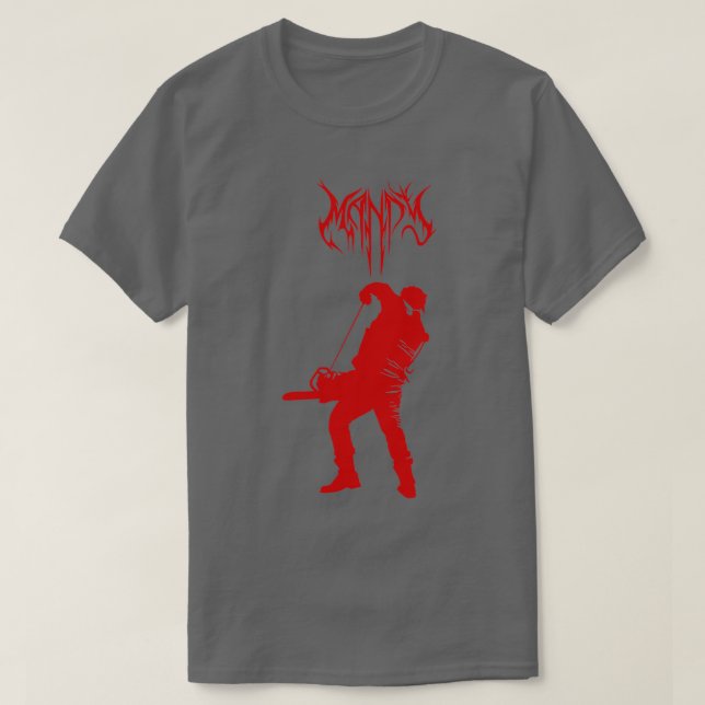 Camiseta Mandy red (Diseño del anverso)