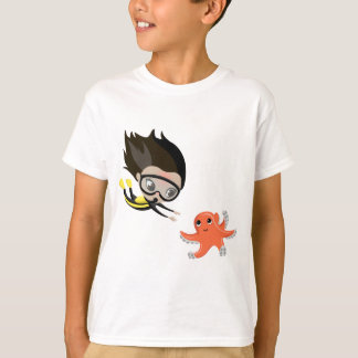Camiseta Mandy y burbuja el pulpo