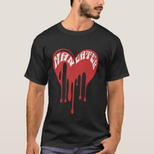 Camiseta Maneater Broken Heart Y2k Estética Cute Fuerte Fe