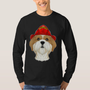 Camiseta Manejador De Caninas I Bombero Perro I Bombero Shi