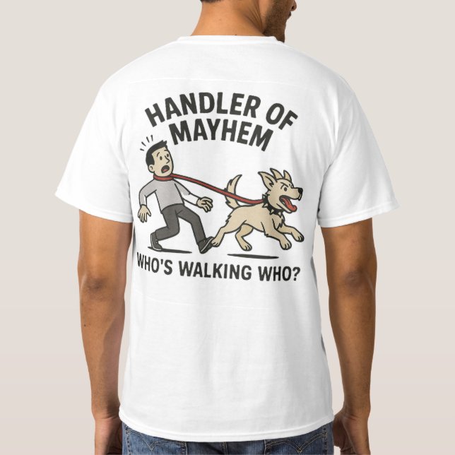Camiseta Manejador de Caos  (Reverso)