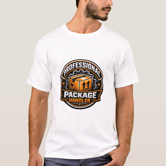 Camiseta Manejador de Paquetes Profesional (Anverso)