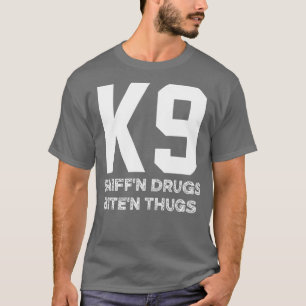 Camiseta Manejador de perros de la policía K9 Malinois, pas