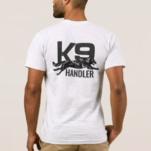 Camiseta Manejador K9 - Perro pastor holandés
