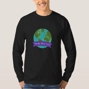 Camiseta Manejar con cuidado planeta Tierra Medio Ambiente