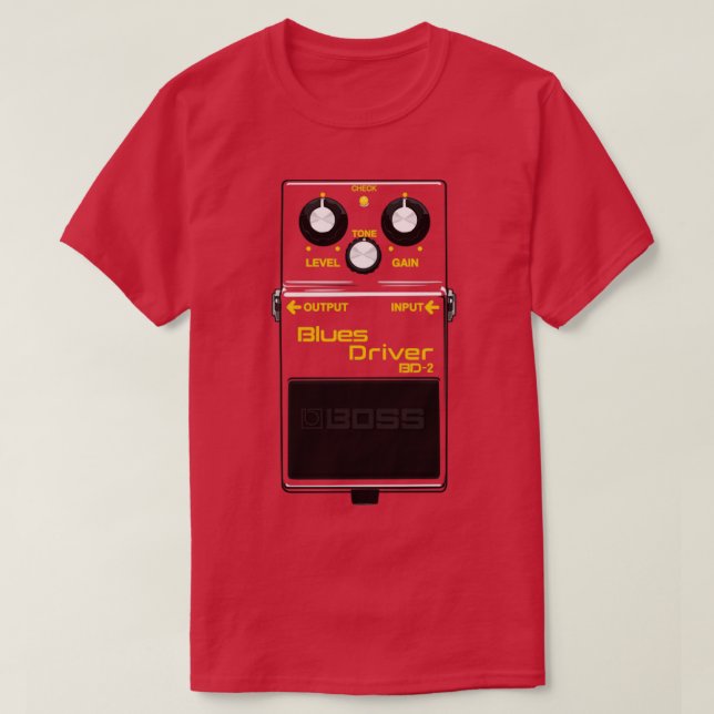 Camiseta Manejar el Blues (Diseño del anverso)