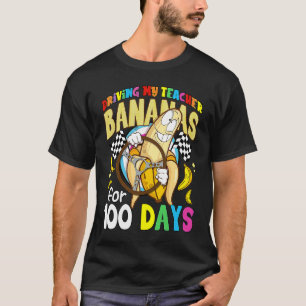 Camiseta Manejar el plátano de mi profesor durante 100 días