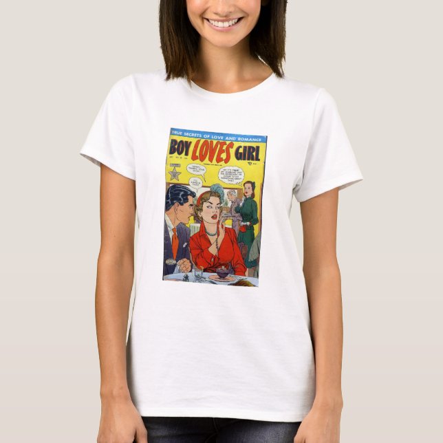 Camiseta Manejaré esto - Romance Comic Book - Retro (Anverso)