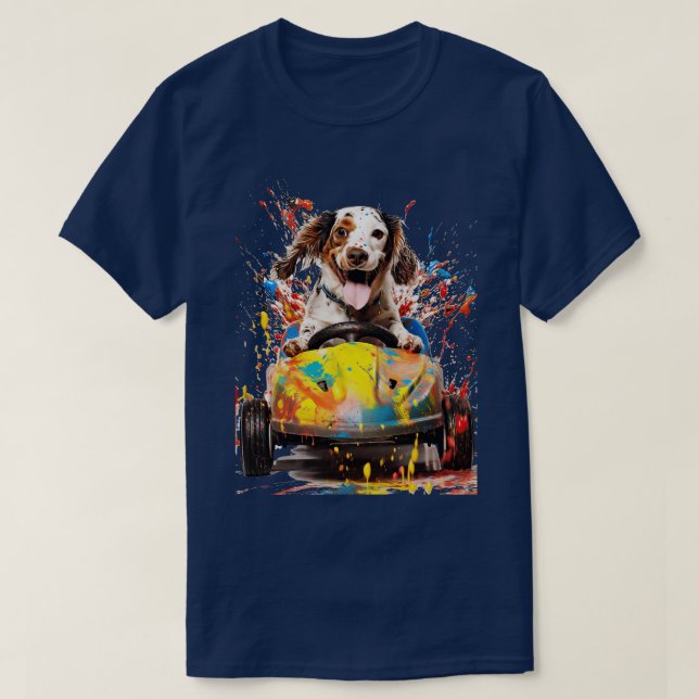Camiseta Manejo de perros (Diseño del anverso)