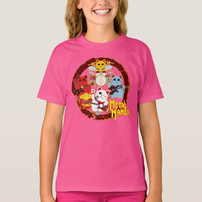 Camiseta Maneki metalizado (Anverso)