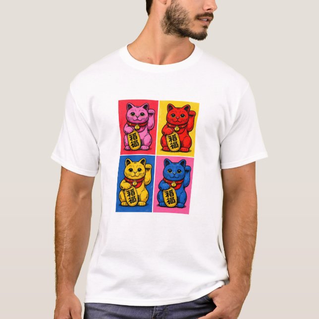 Camiseta Maneki Neko (Anverso)