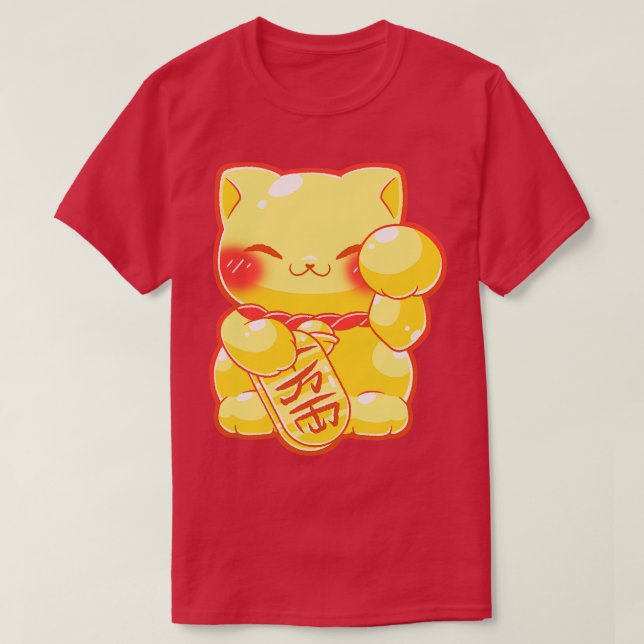 Camiseta Maneki Neko (Diseño del anverso)