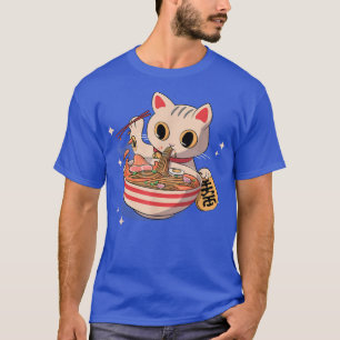 Camiseta Maneki Neko Lucky Kawaii Gato japonés de anime Ram