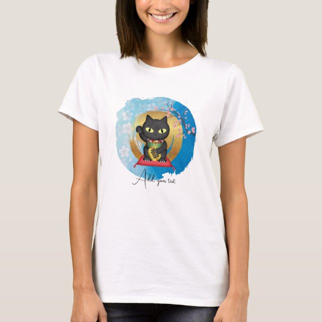 Camiseta Maneki Neko Lucky Poilue (Anverso)