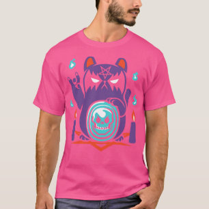 Camiseta Manekineko, gato satánico de mala suerte de Tobe F
