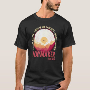 Camiseta Manera cristiana Isaías 4216 Biblia inspiradora