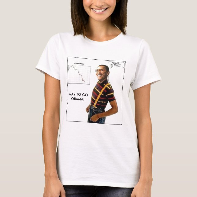 CAMISETA ¡MANERA DE IR OBAMA! (Anverso)